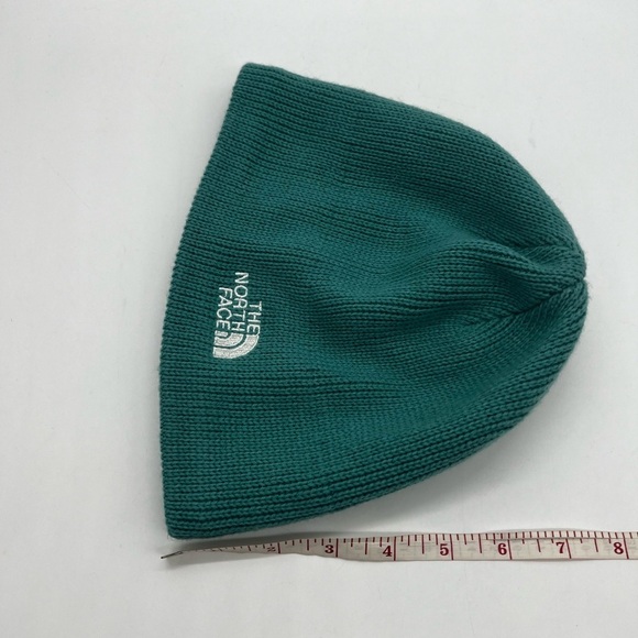 THE NORTH FACE UNISEX ACRYLIC TEAL WINTER HAT ONE SIZE FITS ALL - Picture 9 of 10